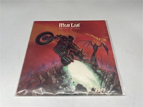 MEAT LOAF - BAT OUT OF HELL - VG+