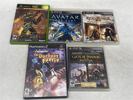 PS2, PS3, & XBOX GAMES