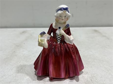 ROYAL DOULTON LAVINIA FIGURE - EXCELLENT CONDITION (5” tall)