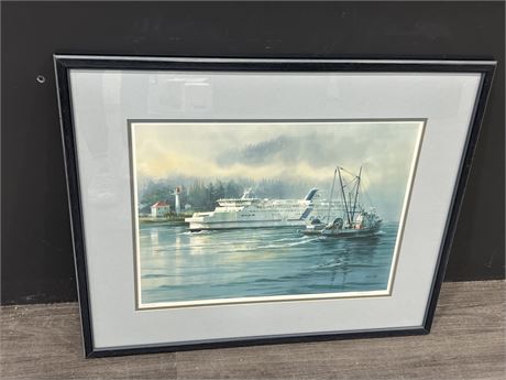 ARTIST PROOF LIMITED EDITION PRINT /350 “THE SPIRIT OF BC” BY HARRY HEINE