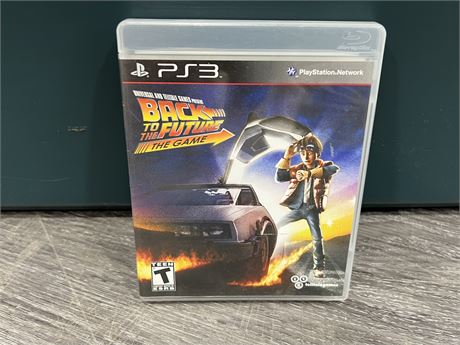 BACK TO THE FUTURE - PS3 - EXCELLENT CONDITION W/INSTRUCTIONS