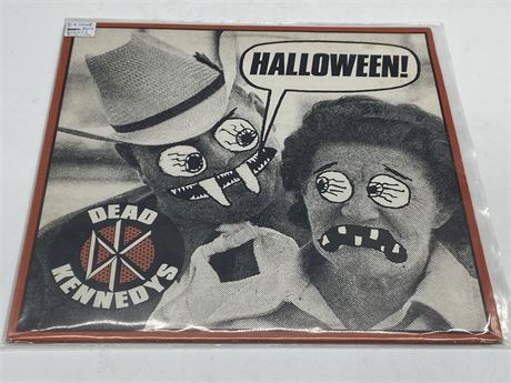 RARE FRANCE PRESS DEAD KENNEDYS - HALLOWEEN/SATURDAY NIGHT HOLOCAUST - EXCELLENT