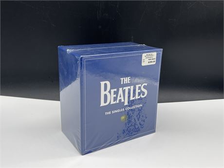 SEALED - THE BEATLES SINGLES COLLECTION - 24 TOTAL 45RPM RECORDS