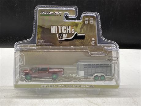 MISP GREENLIGHT GREEN MACHINE CHASE HITCH & TOW (NEW RELEASE)