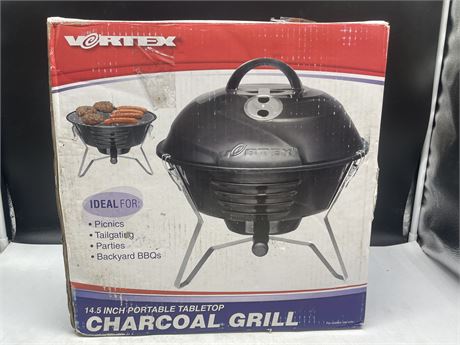 VORTEX NEW IN BOX CHARCOAL GRILL