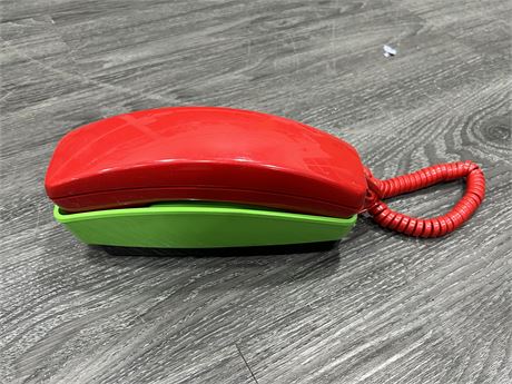 1980s RED / GREEN PHONE