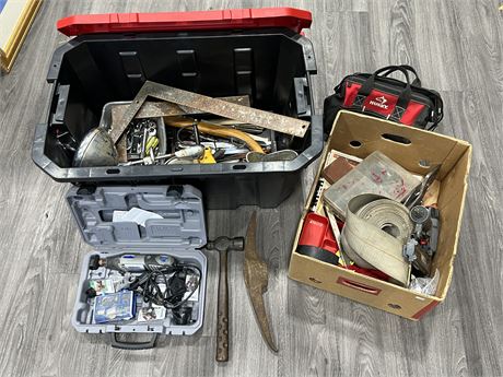 LOT OF MISC TOOLS, ETC - AS IS