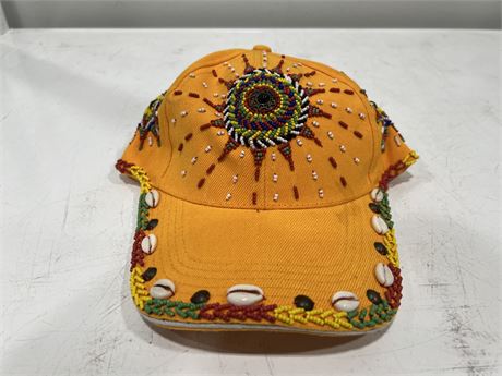 INDIGENOUS BEAD / SHELL CRAFTED HAT