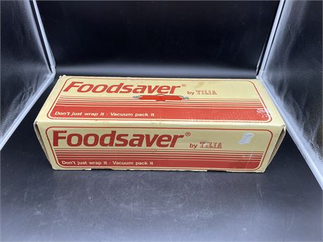 TILIA FOOD SAVER W/ ORIGINAL BOX