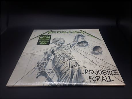 NEW - METALLICA - ...AND JUSTICE FOR ALL