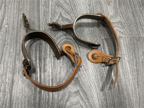 LEATHER SPURS