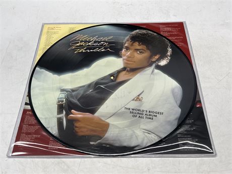 SEALED MICHAEL JACKSON - THRILLER PICTURE DISC