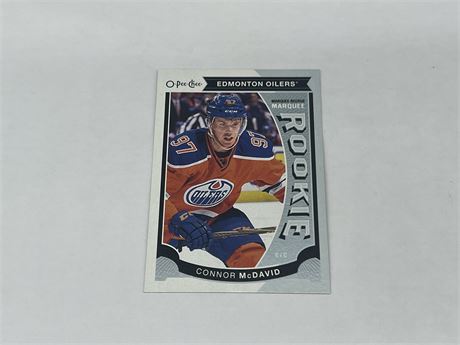 OPC CONNOR MCDAVID MARQUEE ROOKIE