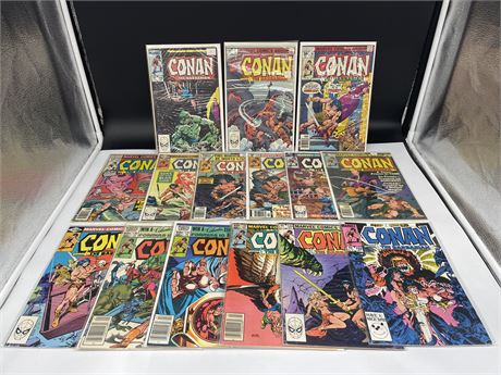 (15) CONAN COMICS (1970)