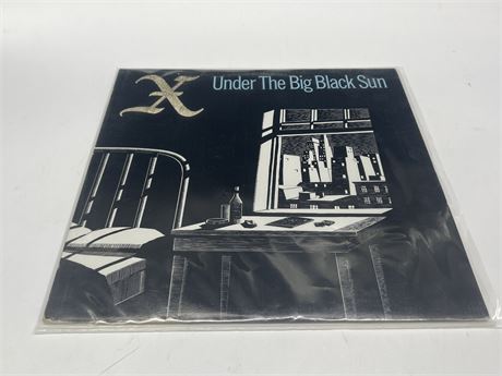 1982 PRESS X - UNDER THE BIG BLACK SON - EXCELLENT (E)