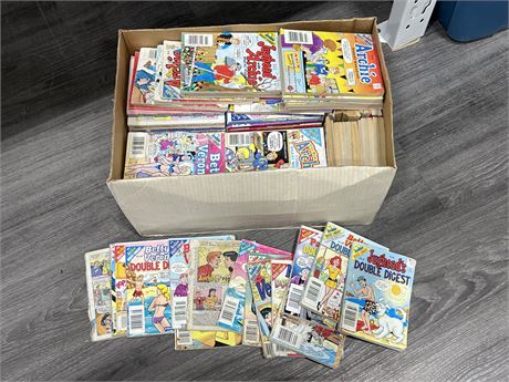 BOX OF ARCHIE DIGEST BOOKS