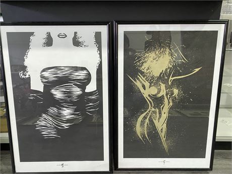 2 LIMITED EDITION “SIN CITY” PRINTS (37.5”X25.5”)