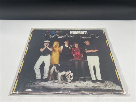 THE B-52’s - WHAMMY! - VG (SLIGHTLY SCRATCHED)