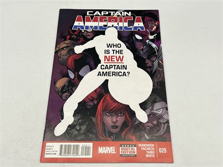 CAPTAIN AMERICA (2014) #25 - DAMAGE ON COVER