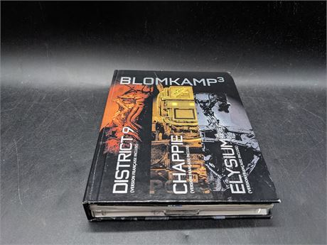 BLOMKAMP 3 LIMITED EDITION COLLECTION - EXCELLENT CONDITION - BLU-RAY
