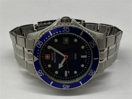 SWISS MILITARY DIVING WATCH
