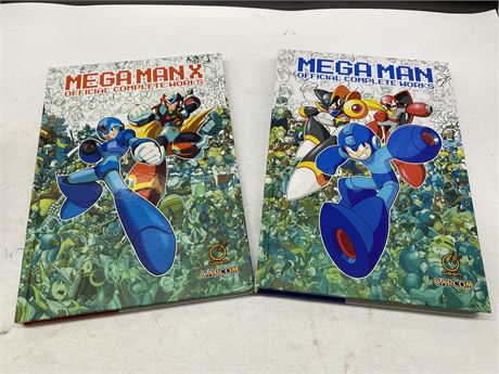 MEGAMAN & MEGAMAN X OFFICAL COMPLETE WORKS ART BOOKS