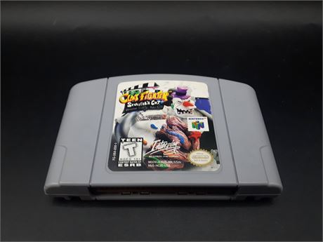 ULTRA RARE - CLAYFIGHTER SCULPTOR'S CUT - AUTHENTIC - N64