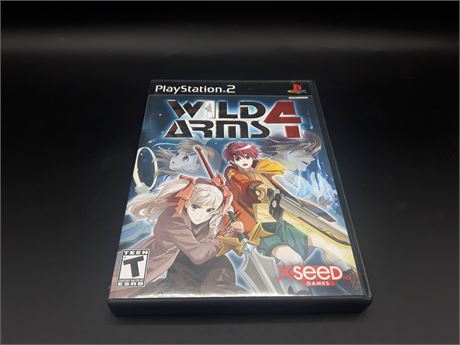 WILD ARMS 4 - VERY GOOD CONDITION - PS2