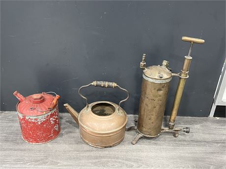 3 EARLY VINTAGE ITEMS