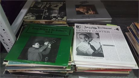 APPROX. 100 JAZZ RECORDS