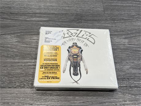 SEALED EAGLES THE VERY BEST CD / DVD BOX SET