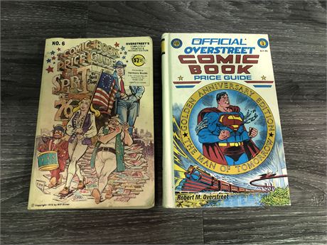 2 VINTAGE SUPER HERO BOOKS