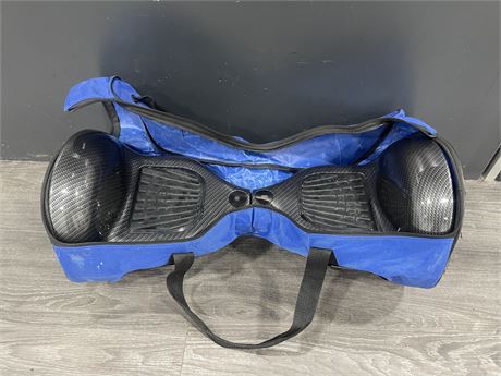 CLEVER HOVERBOARD NO CHARGER WITH BAG
