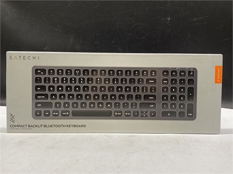 NEW IN BOX SATECHI COMPACT BACKLIT BLUETOOTH KEYBOARD FOR MAC