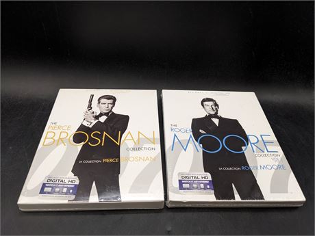 SEALED - COLLECTION OF 007 BLU-RAY COLLECTIONS