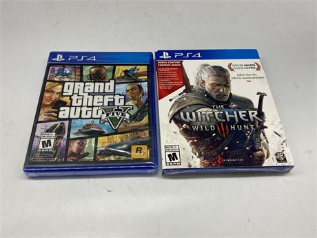 2 NEW PS4 GAMES