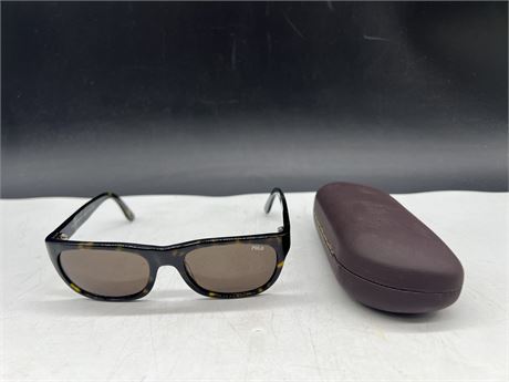 POLO MADE IN ITALY SUN GLASSES W/ CASE
