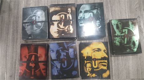 7 THE X FILES DVD BOX SETS