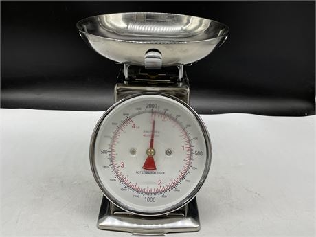 REPRO VINTAGE KITCHEN SCALE (10” TALL)