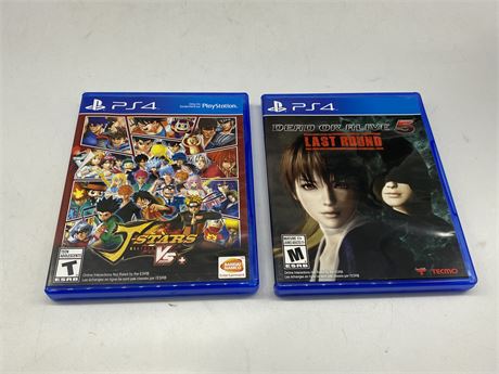 2 PS4 GAMES (Like new)