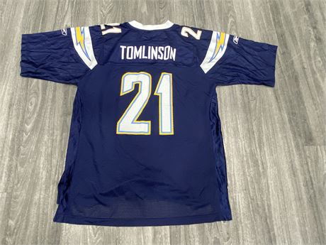 TOMLINSON SAN DIEGO CHARGERS JERSEY - SIZE L