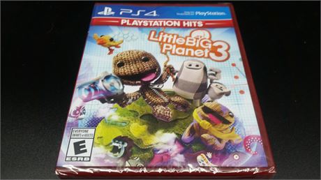 BRAND NEW - LITTLE BIG PLANET 3 - PS4