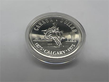 1975 SILVER CALGARY COIN