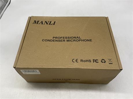 NEW MANLI AU-A03T XLR CONDENSER MICROPHONE KIT