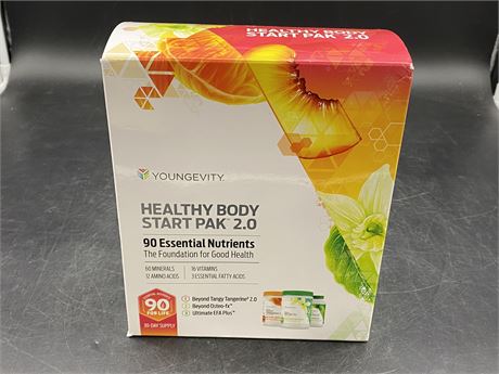 (NEW) YOUNGEVITY HEALTHY BODY START PAK 2.0