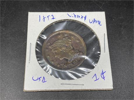 1851 UNITED STATES PENNY
