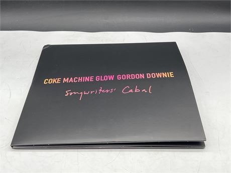L/E COKE MACHINE GLOW GORDON DOWNIE - SONGWRITERS CABAL 3LP - NEAR MINT (NM)