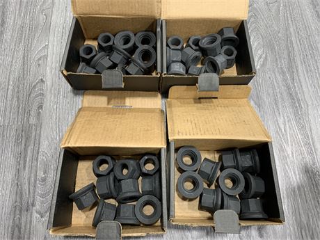 4 BOXES OF 33mm LUG NUTS