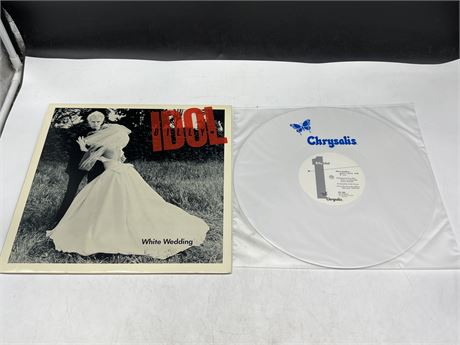 BILLY IDOL - WHITE WEDDING (White vinyl) - NEAR MINT (NM)