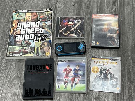 MISC VIDEO GAME LOT